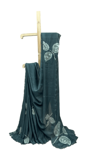 Tale Blue Designer Saree